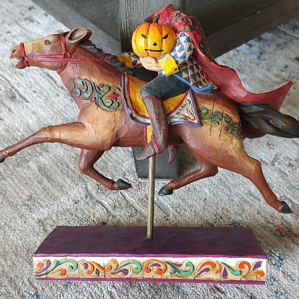 Jim Shore Multicolor Headless Horseman Figurine - Picture 7 of 12